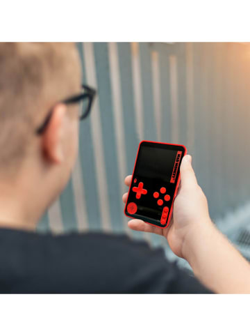 MAD MONKEY Konsola do gier "Mad Monkey" w kolorze czarno-czerwonym