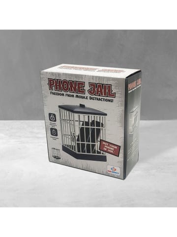 MAD MONKEY Dekoobjekt "Smartphone Gefängnis" in Grau