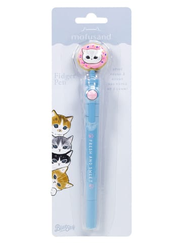 mofusand Długopis "Mofusand - Fidget Pen" w kolorze błękitnym