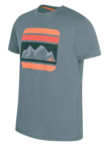 Westfjord Funktionsshirt "Reykir" in Khaki/ Orange