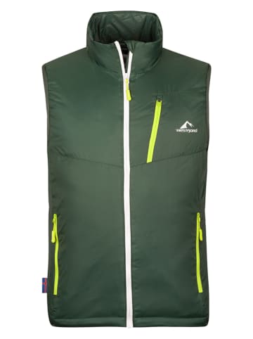 Westfjord Functionele bodywarmer "Reykir" groen
