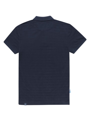 Westfjord Poloshirt "Skogar" donkerblauw