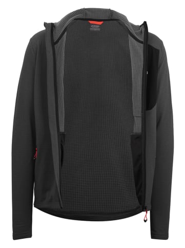 Westfjord Fleece vest "Thingvellir" antraciet