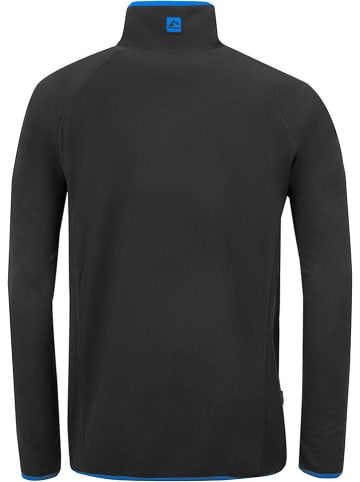 Westfjord Fleecepullover "Hekla" in Anthrazit/ Blau