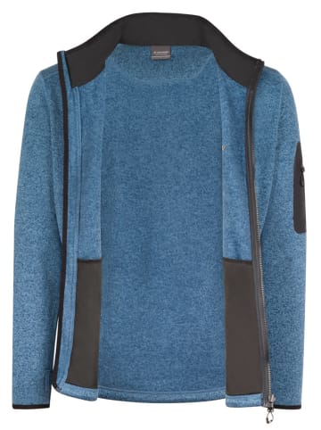 Westfjord Fleece vest "Katla" blauw