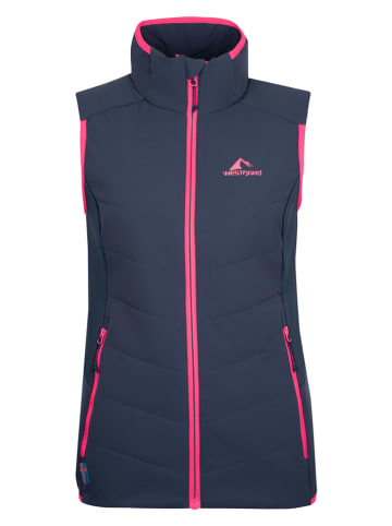 Westfjord Functionele bodywarmer "Reykir" donkerblauw