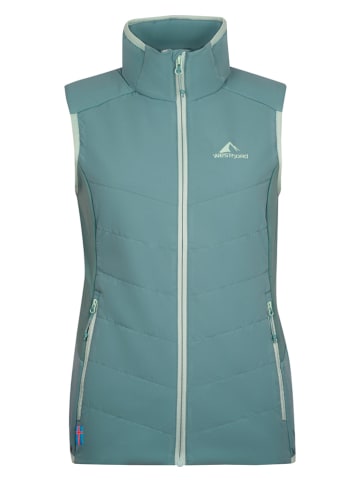 Westfjord Functionele bodywarmer "Reykir" mintgroen
