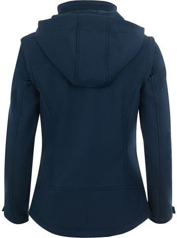 Westfjord 2in1-Softshelljacke "Eldfjall" in Dunkelblau