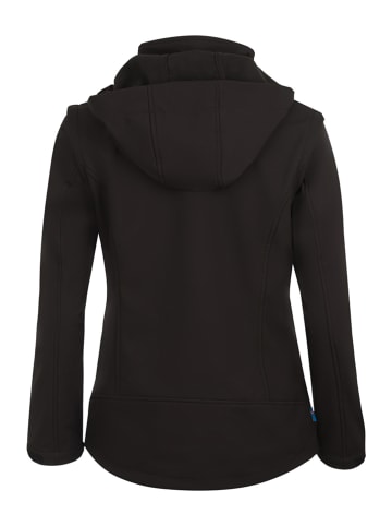 Westfjord 2in1-Softshelljacke "Eldfjall" in Schwarz