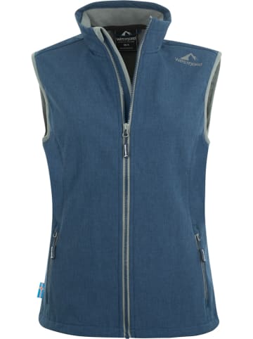 Westfjord Softshellbodywarmer "Eldfjall" blauw
