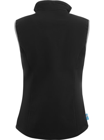 Westfjord Softshellbodywarmer "Eldfjall" zwart