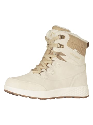 Westfjord Leder-Winterboots "Eldfjall" in Beige
