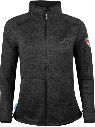 Westfjord Fleece vest "Katla" zwart