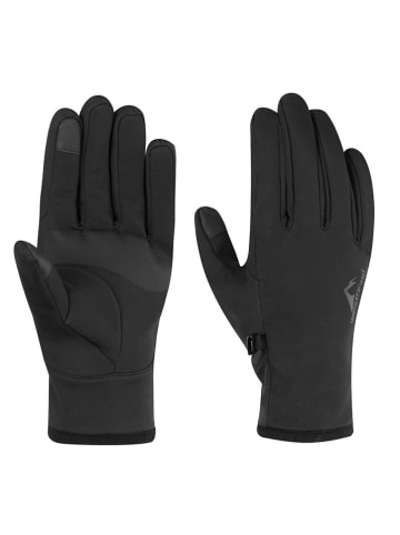 Westfjord Softshellfingerhandschuhe "Hekla" in Schwarz