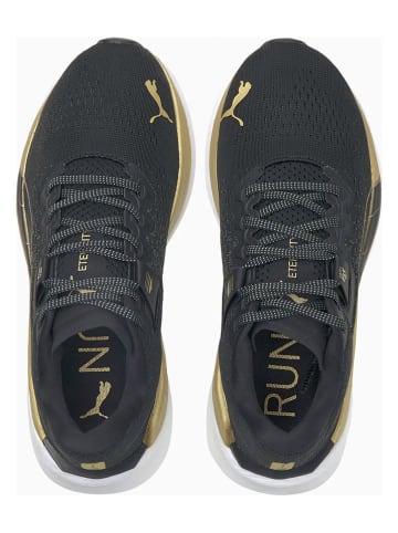 Puma Laufschuhe "Eternity Nitro" in Schwarz/ Gold