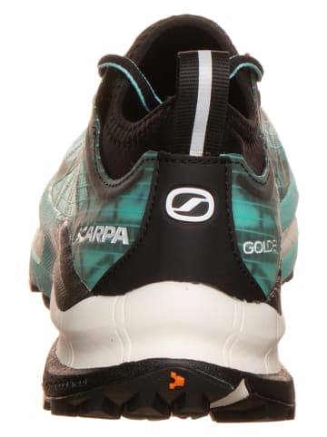 SCARPA Buty "Golden Gate Atr" w kolorze turkusowym do biegania