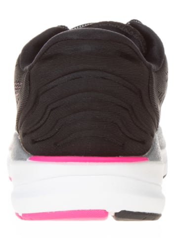 Puma Hardloopschoenen "Magnify Nitro Knit" zwart/wit/roze