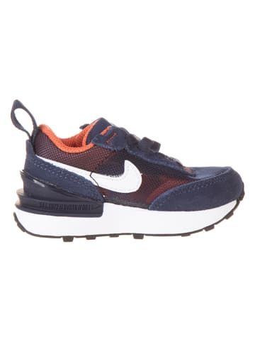 Nike Sportswear Laufschuhe "Waffle One" in Dunkelblau/ Orange