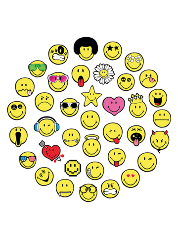 Aladine Stempelset "Fun Smiley" - vanaf 3 jaar