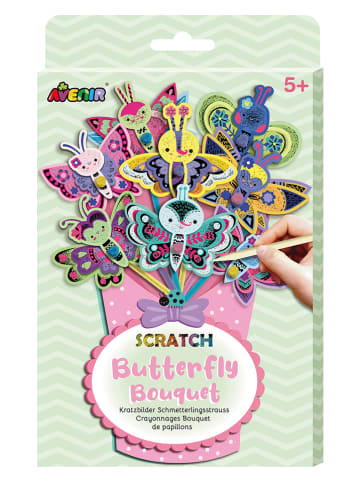Avenir Kratzbilder "Schmetterlingsstrauß" - ab 5 Jahren