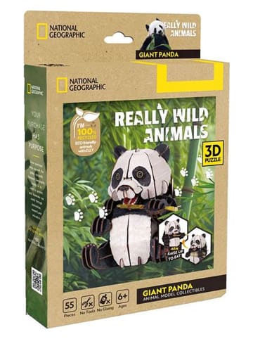 CubicFun 55-delige 3D-puzzel "Panda" - vanaf 6 jaar