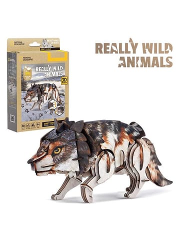 CubicFun 58tlg. 3D-Puzzle "Wolf" - ab 6 Jahren