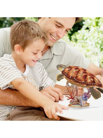 CubicFun 31-częściowe puzzle 3D "Sea turtle" - 8+