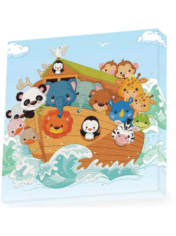 DIAMOND DOTZ Zestaw kreatywny "Diamond Painting Animals Noah's Ark" - 6+