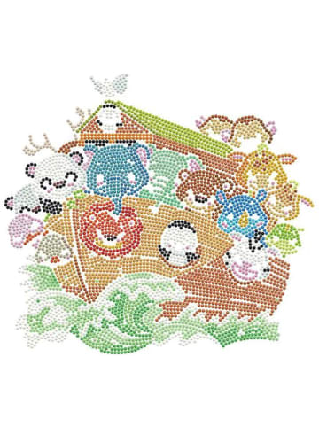 DIAMOND DOTZ Kreativset "Diamond Painting Tiere Arche Noah" - ab 6 Jahren
