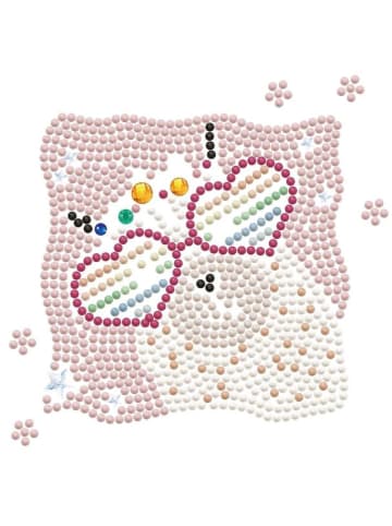 DIAMOND DOTZ Creativiteitsset "Diamond Painting Lama Regenboog" - vanaf 6 jaar