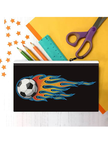DOTZIES BY DIAMOND DOTZ Kreativset "Diamond Painting Etui Fussball" - ab 6 Jahren