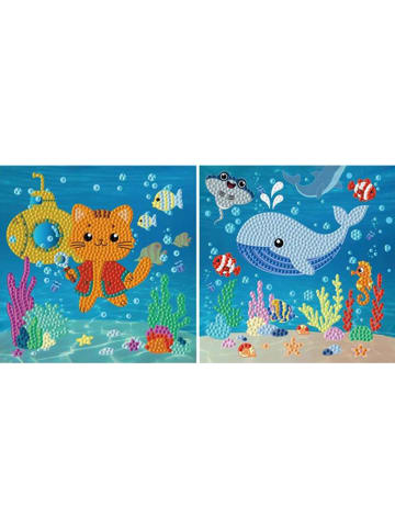 DOTZIES BY DIAMOND DOTZ Zestaw kreatywny "Diamond Painting Underwater world" - 6+