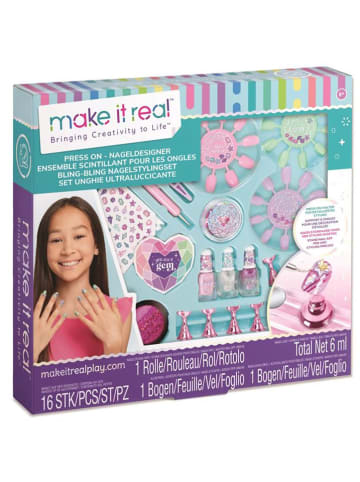 make it real Maniküre-Set "Press-on Nageldesigner" - ab 8 Jahren