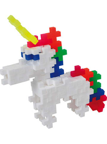 PLUS PLUS Kreativ-Bausteine "Einhorn" - ab 5 Jahren