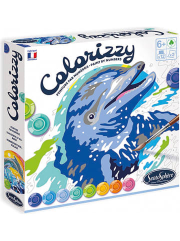 SentoSphere Zestaw do malowania "Colorizzy Dolphins" - 6+