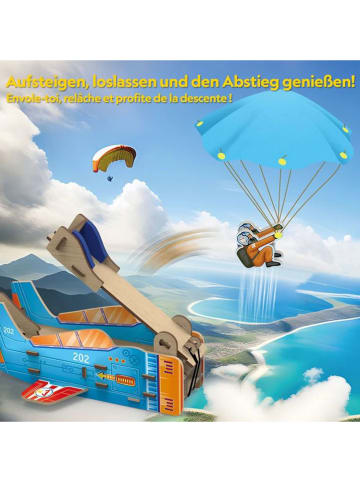 CubicFun Bauset "Fallschirm-Katapult" - ab 5 Jahren