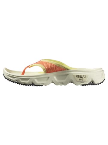 SALOMON Zehentrenner "Reelax Break 6.0" in Orange/ Gelb