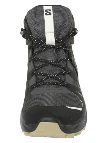 SALOMON Buty turystyczne "Extend" w kolorze czarno-antracytowym