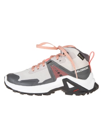 SALOMON Wanderboots "X Raise Mid GTX" in Weiß/ Grau