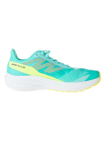 SALOMON Buty "Aero Blaze" w kolorze turkusowym do biegania