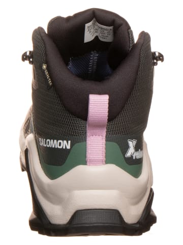 SALOMON Wanderboots "X Raise Mid GTX" in Grau/ Grün