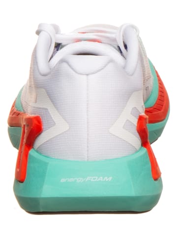 SALOMON Buty "DRX Bliss 2" w kolorze biało-pomarańczowo-turkusowym do biegania