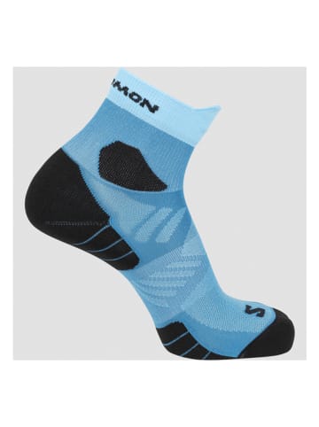 SALOMON Funktionssocken "Aero Ankle"  in Hellblau