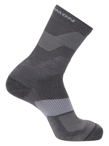 SALOMON Funktionssocken "X Ultra Crew" in Anthrazit/ Grau