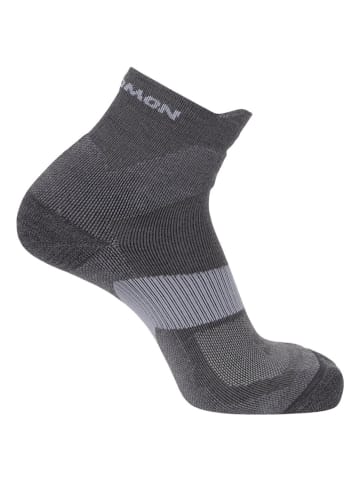 SALOMON Funktionssocken "Ultra quarter" in Grau