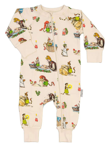 GEGGAMOJA Kombinezon piżamowy w kolorze beżowym