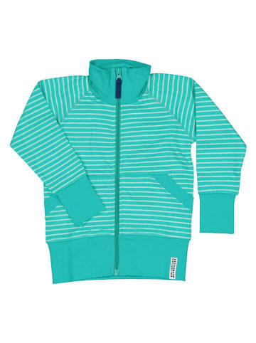 GEGGAMOJA Sweatjacke in Türkis