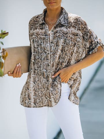 LA Angels Blouse lichtbruin/beige