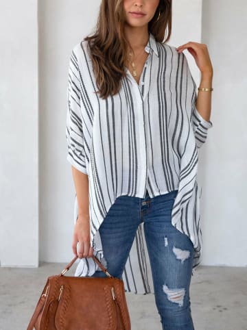 LA Angels Blouse crème/zwart