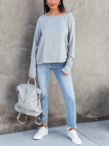 LA Angels Longsleeve lichtgrijs